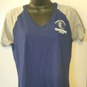 NEW Dallas Mavericks West Conf Champ tee L 2011